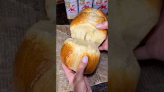 Brioche bread briochebread briocherecipe хлебрецепт бриошь булочка закваскадляхлеба завтрак [upl. by Enywtna393]