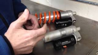 How to Set WP Shock Reservoir Piston [upl. by Ashleigh233]