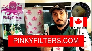 How to Use Pinky Filters Aquarium Fish Tank Filter Floss Review [upl. by Drannel]