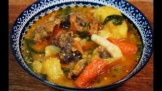 Ultimate comfort food  The best oxtail soup recipe youll ever taste  CaribbeanPotcom [upl. by Ees]