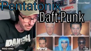 METALHEAD REACTS Pentatonix  Daft Punk [upl. by Collie]