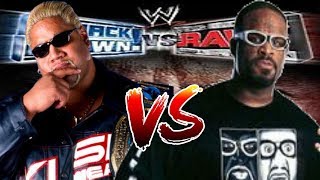 WWE Smackdown vs Raw Rikishi CAW vs D Von Dudley [upl. by Legin]