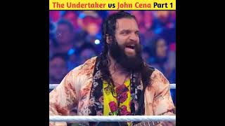 The Undertaker vs John Cena WrestleMania 34 Part 1 shorts wwe [upl. by Auj]