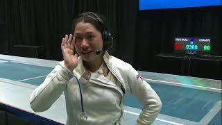 Emily Vermeule Interview  2024 NCAA Fencing Championships [upl. by Niassuh]