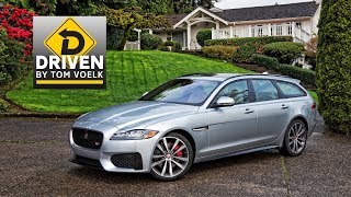 2018 Jaguar XF Sportbrake Car Review [upl. by Helas]