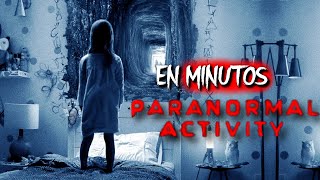 ACTIVIDAD PARANORMAL Toda la SAGA COMPLETA [upl. by Adigirb155]