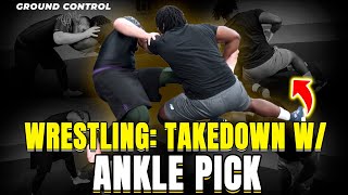 Tips about Ankle Pick that you must know  Wrestling w Steve Saintil [upl. by Cicely]