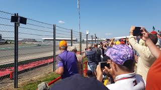 Verstappen crash at Silverstone British GP 2021 [upl. by Cesare]