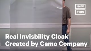 Real ‘Invisibility Cloak’ Can Conceal People And Buildings  NowThis [upl. by Gerladina]