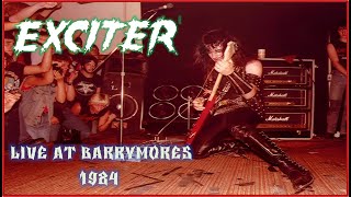 Exciter – Live at Barrymores 1984 Full Concert  FM Broadcast Soundboard Audio [upl. by Ocirederf]