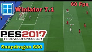 Pes 2017 Winlator 71 Grafik mirip PS5  Snapdragon 680  Setting winlator 180724 [upl. by Dorinda]