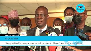 Mustapha Ussif has no mandate to sack or review Milovan Rajevac’s work – Haruna Iddrisu [upl. by Harold970]