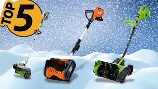 TOP 5 Best Electric Snow Shovels Today’s Top Picks [upl. by Libb]