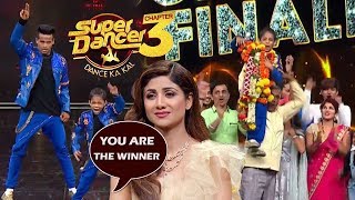 Super Dancer Chapter 3 Finale Shilpa Shetty Calls Tejas A Winner Sony TV [upl. by Golden]