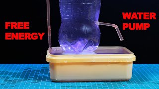 How To Make Free Energy Water Pump At Home  Free Energy water Pump  Water Pump Without Electricity [upl. by Elleynad]