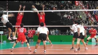 春の高校バレー 大塚 大阪 vs 東亜学園 東京 男子3回戦 2013 [upl. by Cordova]