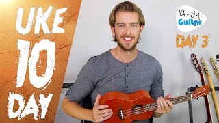 Ukulele Lesson 3  Easy Songs with 4 Simple Chords [upl. by Akemihs]