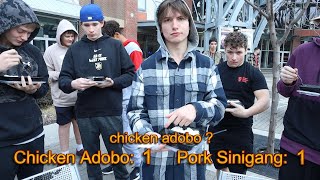 ep 1  Chicken Adobo vs Pork Sinigang 🔥 [upl. by Nalrah782]