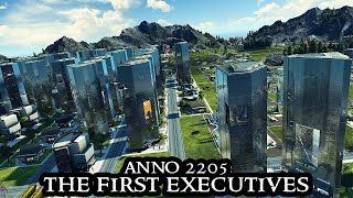 The First EXECUTIVES  Anno 2205 MEGACITY  FULL GAME SciFi City Builder HARD Settings Part 02 [upl. by Gonsalve]