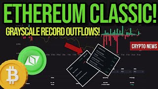 Ethereum Classic Trend Reversal Grayscale Record Outflows  Latest Crypto News [upl. by Jodi947]