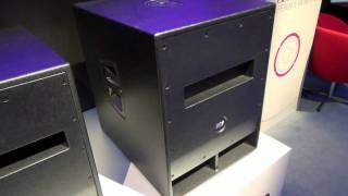 RCF SUB Series at MusikMesse  Prolight  Sound in Frankfurt Germany 2011 [upl. by Januisz319]