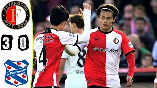 Feyenoord vs Heerenveen 30 Samenvatting Eredivisie 2024 [upl. by Kulsrud]