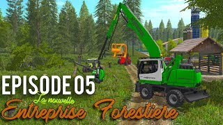 DEFORESTATION  La Nouvelle Entreprise Forestière  Farming Simulator 17 [upl. by Ardnuhs73]