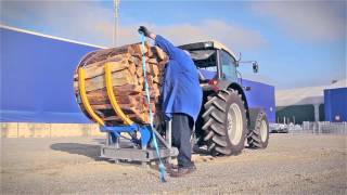 Binderberger Anbaubündler  Firewood Bundling Machine [upl. by Ahsenwahs783]