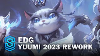 EDG Yuumi 2023 Rework Skin Spotlight  League of Legends [upl. by Buyse81]