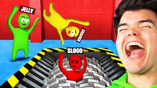 Shredding SLOGO amp CRAINER In GANG BEASTS [upl. by Annoyt564]