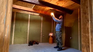 Electrical Installation Testing Thermal Insulation of the Living Room Ep11 [upl. by Ailelc]