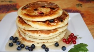 PALAČINKY RECEPT S JAVOROVÝM SIRUPEM KANADSKÝ PANCAKES [upl. by Othella]