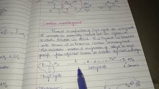 Curtius Rearrangement MSc 2nd Semester [upl. by Milan]