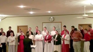 Mennonite Youth Christmas Singing 2015 [upl. by Aric]