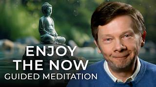 The Art of Presence  Eckhart Tolle  A Guided Meditation [upl. by Nocaed395]