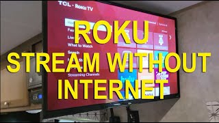 How to Connect Roku to a WiFi Network Without Internet [upl. by Cuthbert]