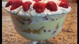 Strawberry Punch Bowl Cake [upl. by Asher74]