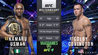 KAMARU USMAN VS COLBY COVINGTON 2 FULL FIGHT UFC 268 [upl. by Lorrayne477]