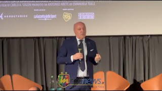 Due stelle sul petto il film scudetto Marotta allanteprima quotAi posteri ricordo indimenticabilequot [upl. by Truitt]