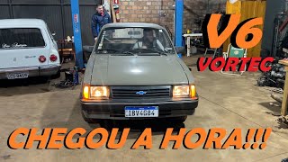 START NO PROJETO CHEVETTE V6 VORTEC [upl. by Hoenack]