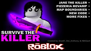 JANE 🔪 Survive the Killer By Slyce Entertainment Roblox [upl. by Oirram]