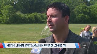 Kent Co leaders start campaign in favor of lodging tax [upl. by Tray]