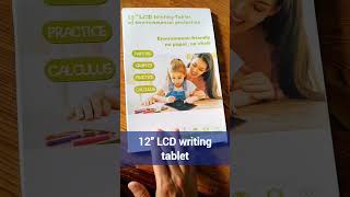 12quot LCD Writing tablet  Digital Slate Review and Unboxing shorts [upl. by Harle]