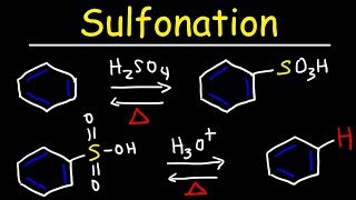 Sulfonation of Benzene amp Desulfonation Reaction Mechanism  Aromatic Compounds [upl. by Dibbrun]