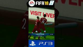 Roberto Firmino fifa18 fifa18ps3 ps3 Goal celebration [upl. by Ahsiuqat]