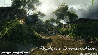 Crysis 3 PC Shotgun Domination and Crash Site Tactics  No mouse acceleration [upl. by Aggappora]