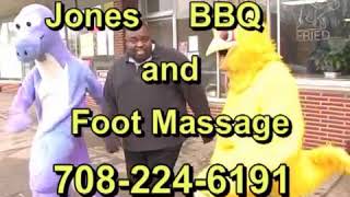 Jones bbq and foot massage [upl. by Frederica]