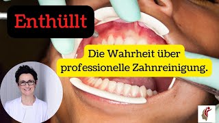 Über den Sinn einer professionellen Zahnreinigung [upl. by Ihculo]