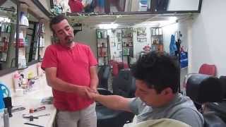 Turkish barber Head Massage  Kuafor Ercan [upl. by Grove]