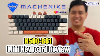 Machenike K500B61  Is a 60 Keyboard for you CHEAP RGB Mechanical Keyboard UNBOXING amp REVIEW [upl. by Nairbo]